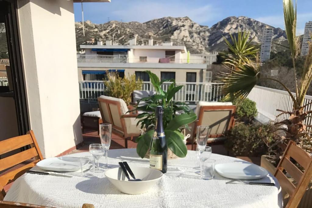 Apt Proche Des Calanques Marseille Extérieur photo